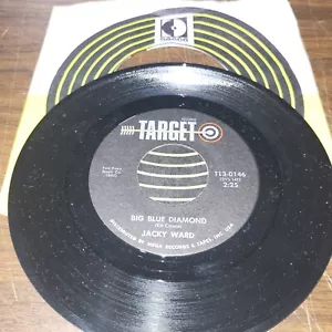 JACKY WARD Big Blue Diamond MONO / Stereo TARGET T13-0146 DJ Promo - VG+ 45 - Picture 1 of 5