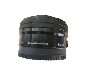 Sony E PZ 16-50mm f/3.5-5.6 OSS Lens for Sony E-Mount Cameras Black w/ 2 Covers - Picture 1 of 7