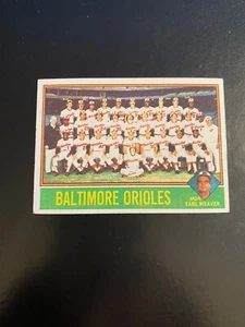 1976 TOPPS BASEBALL #73 SQUADRA ORIOLES!! SPEDIZIONE 1€!! - Foto 1 di 2