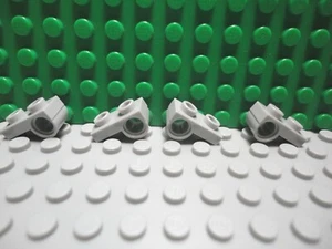 Lego 4 Luz Gris Azulado Placa 1x2 con Agujero en la Parte Inferior NUEVO - Imagen 1 de 2