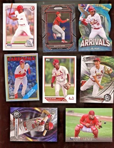 Masyn Winn x4 Gorman Walker Rookie RC Topps Bowman Chrome 16 Card LOT Cardinals - Picture 1 of 2