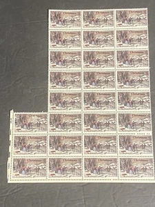 Scott #1702, Winter Pastime Block of 27 Stamps, 1976 VF - Picture 1 of 3