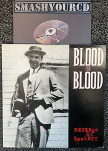 BLOOD FOR BLOOD - REVENGE ON SOCIETY (RARE ORIGINAL BLACK VINYL/MADBALL/RAMALLAH) - Bild 1 von 3