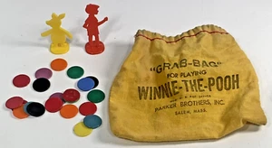 HTF VTG Winnie the Pooh GRAB-BAG Parker Brothers Game Pieces - Incomplete - Picture 1 of 8