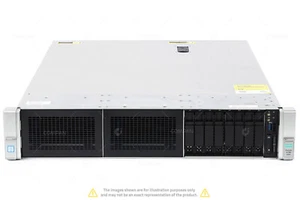 HP Proliant DL380 G9 8SFF 2x Xeon E5-2620 V4 192 GB RAM Rails - Picture 1 of 10