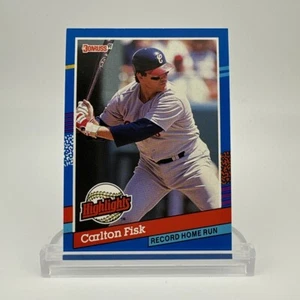 1991 Doruss Baseball Card - Pack Fresh - CARLTON FISK - Picture 1 of 8