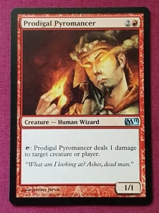 Magic The Gathering 2011 CORE SET M11 PRODIGAL PYROMANCER red card MTG - Picture 1 of 2