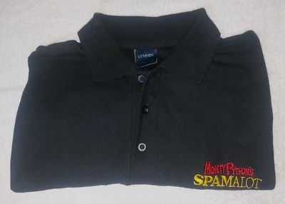 Rare Monty Python `SPAMALOT` Polo Shirt - Size 2XL - Staff issue ? - Image 1 of 4