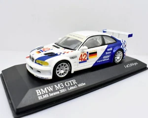 Modellino auto rally scala 1:43 BMW M3 GTR Minichamps diecast modellismo statico - Foto 1 di 5