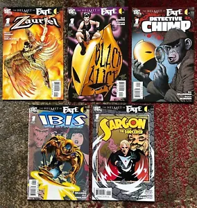 all 5 THE HELMET OF FATE 2007 DC Comics COMPLETE SERIES excellent condition - Picture 1 of 24
