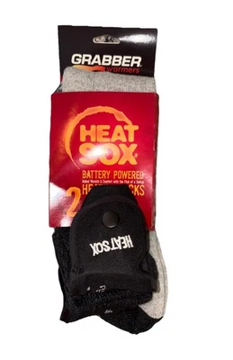 Calcetines térmicos a batería Heat Sox XL 65 % lana interruptor Pwr calentadores nuevos Foto 1 de 4