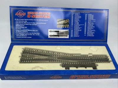 Atlas O Guage 21st Century Track System #5 Turnout Right Hand Item# 6025 - Image 1 of 4