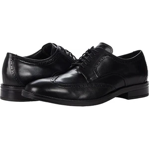Oxford uomo Cole Haan Modern Essentials a coda di rondine nuovo con etichette, nero - taglia 7,5 - Foto 1 di 6