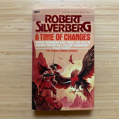 A Time of Changes by Robert Silverberg 1979 PB 1st Berkley Printing Vintage SF Foto 1 de 4