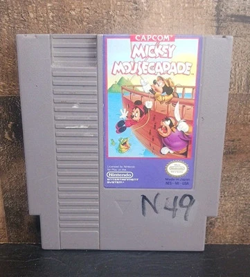 Mickey Mousecapade (Nintendo Entertainment System, 1988) Disney Mickey Mouse NES - Image 1 of 4