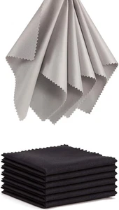 Eye Glasses Cleaning Cloths Microfiber - 12 Pack Lens Wipes Micro-Fiber for Glas - Picture 1 of 12