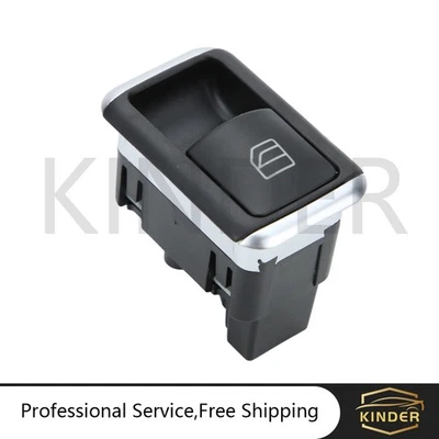 For Mercedes-Benz C180 C230 E200 ML63 AMG B250 Power Window Switch 2049058202 - Image 1 of 4