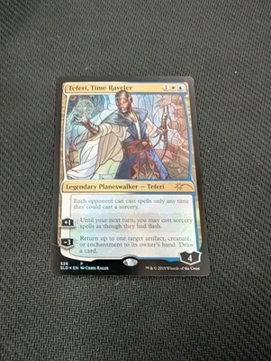 Teferi, Time Raveler Stained Glass - Image 1 of 2