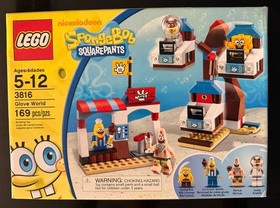 LEGO SpongeBob SquarePants: Glove World (3816) 2011 Sealed
