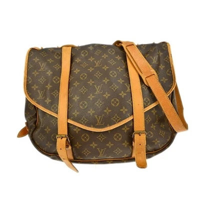 LOUIS VUITTON МОНОГРАММА SAUMUR 43 MESSENGER СУМКА M42252 AR9002 RQ00103 - Изображение 1 из 4