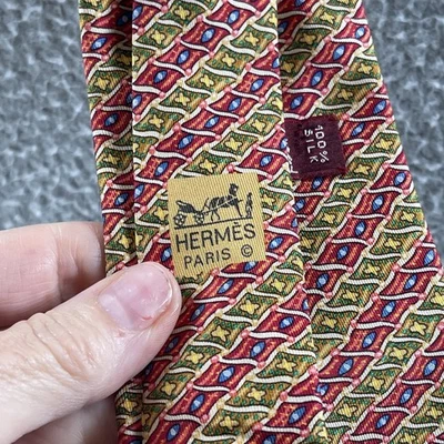 ALFOMBRA ESTILO HERMES 2 VINTAGE 7770 FA 100% SEDA HECHA EN Francia excelente estado Foto 1 de 4