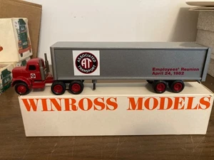 WINROSS 1:64 DIE-CAST TRUCK ASSOCIATED TRANSPORT - Picture 1 of 4