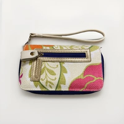 Spartina 449 Zip Around Wallet Cell Phone Clutch Carson Floral - Image 1 of 4