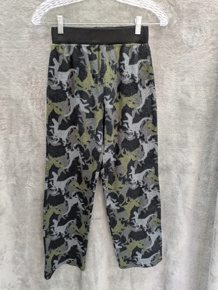 Boys Pajama Pants XL 14-16 Sleepwear Dinosaur Fleece - Image 1 of 4