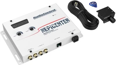 AudioControl The Epicenter (Color: White) Bass Booster Expander with Remote, New