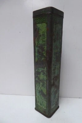 VINTAGE MEDICAL TIN NATIONAL TRADE MARK SURGEONS RUBBER ADHESIVE PLASTER FIRST - Image 1 of 4