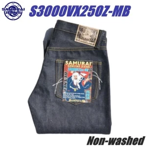SAMURAI JEANS S3000VX 25OZMB Musashibo Benkei Model Special Selvedge Non-washed - Picture 1 of 17