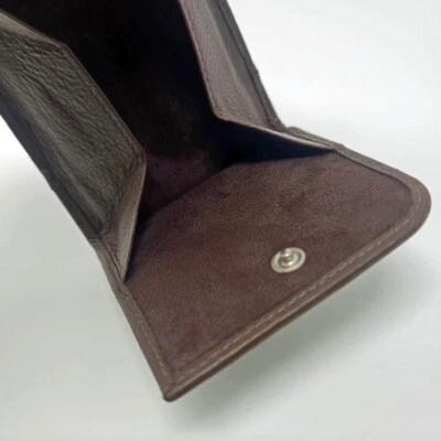 A.T. Cross - Estuche para monedas plegado de cuero autocross AC152-9 - ¡NUEVO EN CAJA! Foto 1 de 4