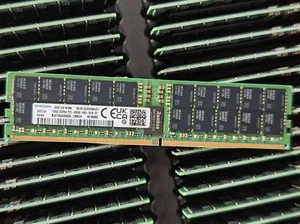 Samsung 128GB DDR5 RAM PC5-4800Mhz ECC RDIMM M321RAGA0B20-CWK - Picture 1 of 1