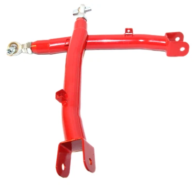 Brazo de arrastre ajustable inferior trasero rojo para 93-07 Subaru Impreza EJ20 EJ25 4 puertas Foto 1 de 4