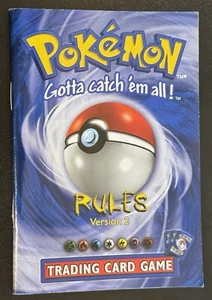 1999 Pokemon Base Set Rulebook Version 2 TCG WOTC - Picture 1 of 2