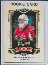 2008-09 Upper Deck Champ's Simeon Varlamov Rookie # 142