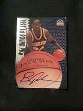 1997-98 Score Board Signatures Silver Bobby Jackson Rookie Auto RC.         MB14
