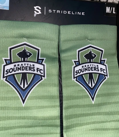 Socks Strideline beattle Seattle Sounders FC size  m/L Cover