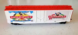 Tyco HO 50ft Box Car- custom painted & decaled- MONOPOLY - Picture 1 of 5