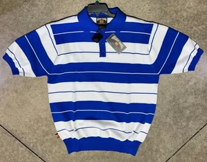 FB County Charlie Brown Shirt Polo Royal Blue White New - Picture 1 of 1