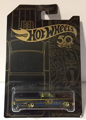 Ford Ranchero 65 Car 50 Anniversary Hot Wheels Challenging The Limits Since 1968 - Immagine 1 di 4