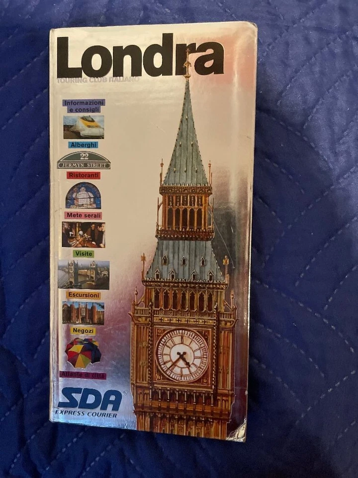 LONDRA. Guida Argento AA.VV. TOURING CLUB ITALIANO. QUASI INTROVABILE - Immagine 1 di 3