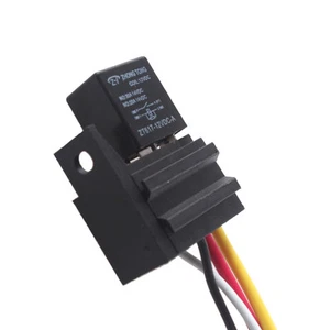 Sales 12V 20A/30A SPST Relay For Electric Fan Fuel Pump Horn Car Kit 4P 4 Wire - Picture 1 of 8