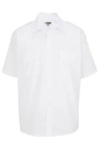 NWOT 3XLT 3X Tall White Poplin Navigator Shirt 2 Pocket Big and Tall - Picture 1 of 1
