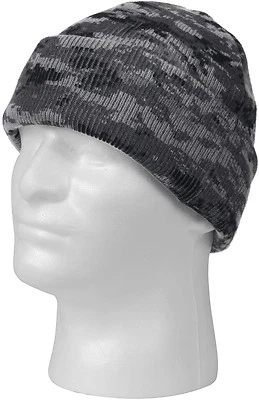 Gorra de Reloj Camuflada, Gorro Skully Tejido Puños Medias Calcetín Sombrero Invierno Acrílico Foto 1 de 2