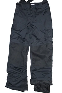 Columbia Outgrown Kids Omni Heat Infinity Suspender Ski Pants Size L Black - Picture 1 of 6