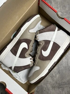 Nike Dunk High Light Chocolate size UK 11 brand New 100% Authentic - Picture 1 of 22