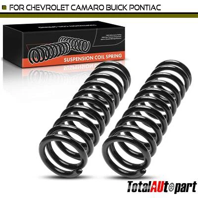 Muelles helicoidales delanteros 2 piezas para Buick Apollo Chevrolet Camaro Chevy II Nova Pontiac Foto 1 de 4