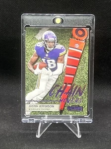 2021 Contenders Chain Movers Gold Parallel Justin Jefferson 10/25 - Picture 1 of 3