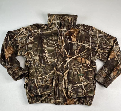 VTG Hodgman Camo Hunting Jacket Mens L 42-44 Max-4 HD Advantage Brown Wetlands? - Image 1 of 4